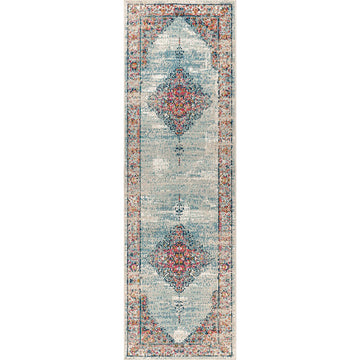 Cadiz Vintage Medallion Area Rug